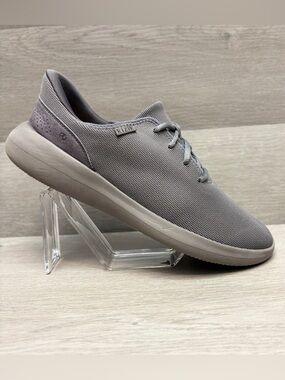 Kizik Madrid Eco Knit Sneaker Dark Gray Hands-Free Slip-On Shoe Men’s 11.5 WIDE